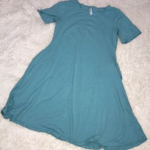 Teal dress with pockets!
